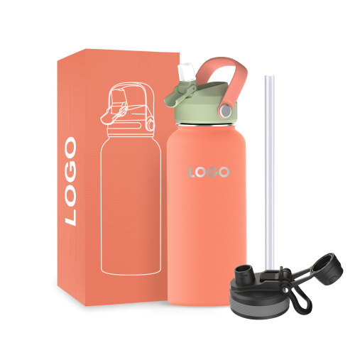 Wide Mouth New Hiking Vacuum Insulated Flask Stainless Steel Sport Water Bottle for Camping