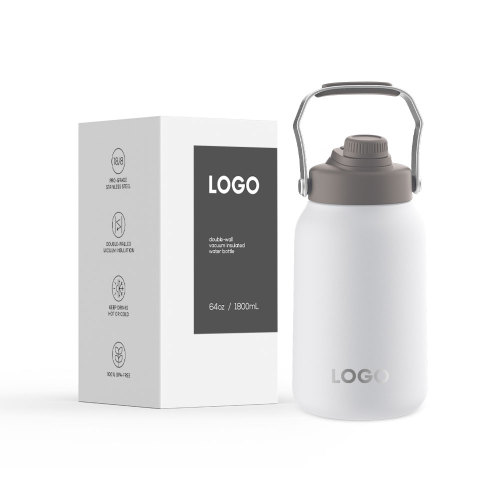 Wholesale Stainless Steel 64OZ 128OZ Big Capacity Family Water Jug Insulated Water Bottle