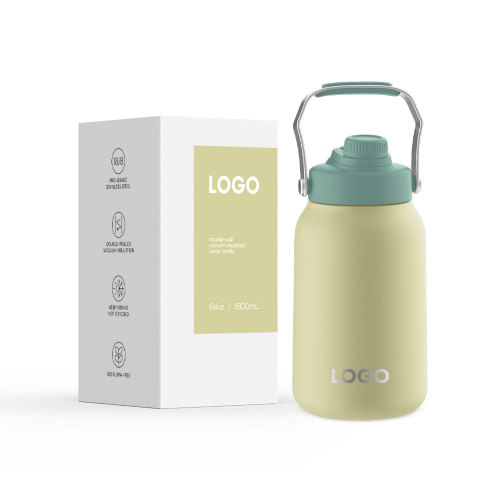 Wholesale Stainless Steel 64OZ 128OZ Big Capacity Family Water Jug Insulated Water Bottle