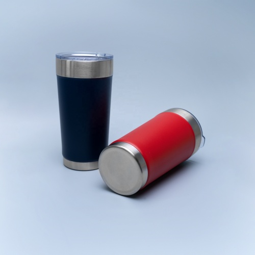 Wholesale double wall stainless steel tumbler with straw beer opener coffee tumbler insulated tumbler