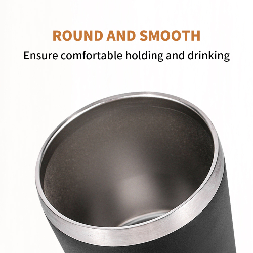 Stainless Steel Hot Sale 8 oz  Powder Coated  Milk Tumbler With Custom Logo Travel Mug With Lid