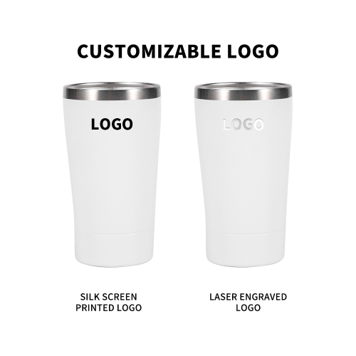 Stainless Steel Hot Sale 12 oz  Powder Coated  Milk Tumbler With Custom Logo Travel Mug With Lid