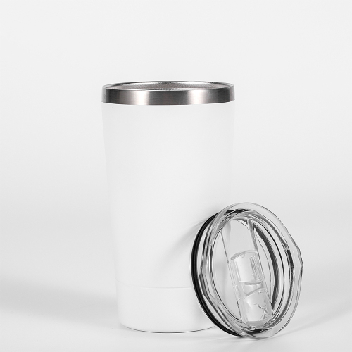 Stainless Steel Hot Sale 12 oz  Powder Coated  Milk Tumbler With Custom Logo Travel Mug With Lid