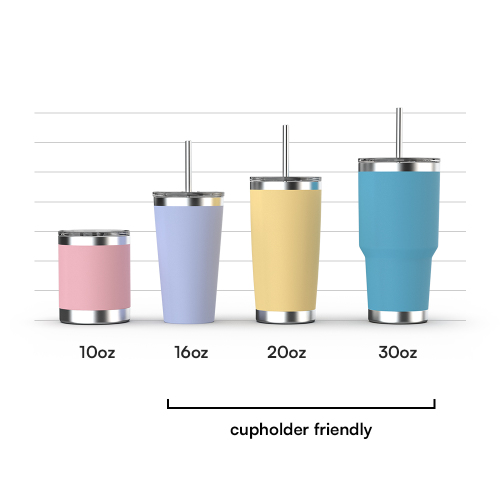 Wholesale stainless steel 10oz/16oz/20 oz /30oz Tumbler Vacuum Insulated Wholesale Coffee Mugs Thermal Tumblers with Lid