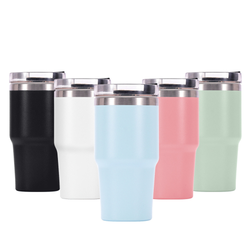 Wholesale Stainless Steel Tumbler With Thread Lid Insulated Coffee Cup Double Wall Coffee Travel Mugs