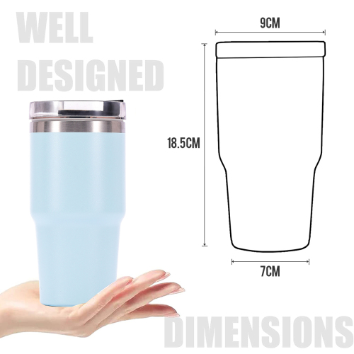 Wholesale Stainless Steel Tumbler With Thread Lid Insulated Coffee Cup Double Wall Coffee Travel Mugs