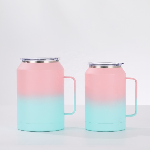 Wholesale 32 OZ 50 OZ mug with straw reusable double wall stainless steel tumbler insulated tumbler