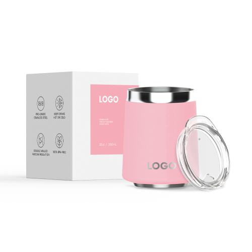 Stainless Steel Vacuum Insulated 12oz Egg Shape Coffee Mugs Hot Sale Manufacture Wine Tumbler