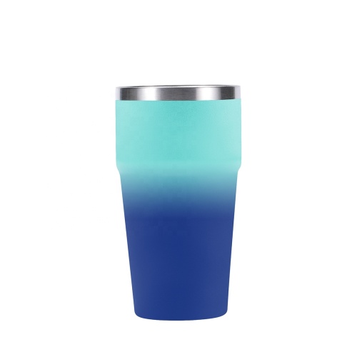 Wholesale tumbler cups optional lids double walled 16OZ stainless steel travel tumbler cheap tumbler