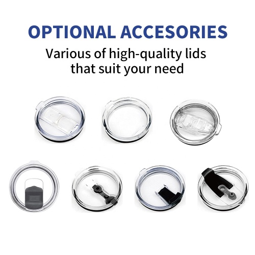 Wholesale tumbler cups optional lids double walled 16OZ stainless steel travel tumbler cheap tumbler
