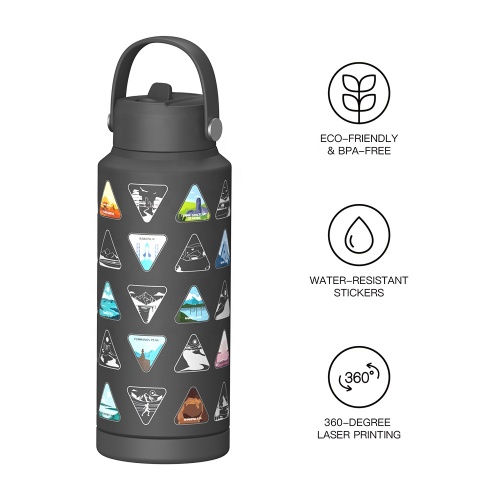 Wholesale vacummed insulated water bottle sports double wall stainless steel thermos water bottle