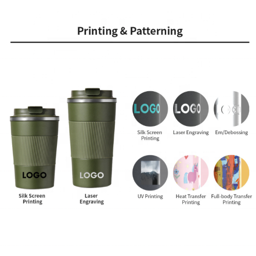 Travel coffee mug spill proof cheap reusable coffee travel mug with seal lid vacuum cup coffee cup