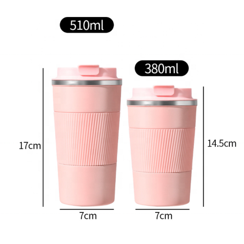 Travel coffee mug spill proof cheap reusable coffee travel mug with seal lid vacuum cup coffee cup