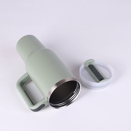 Wholesale Custom Stainless Steel 40 OZ Vacuum Double Wall Insulated Water Bottle Cheap Stock Tumblers with Handle
