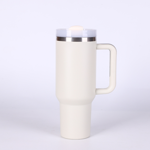Wholesale Custom Stainless Steel 40 OZ Vacuum Double Wall Insulated Water Bottle Cheap Stock Tumblers with Handle