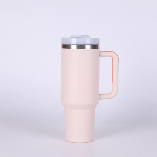 Wholesale Custom Stainless Steel 40 OZ Vacuum Double Wall Insulated Water Bottle Cheap Stock Tumblers with Handle