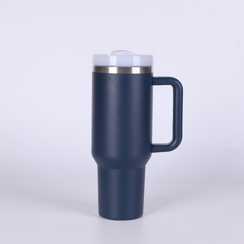 Wholesale Custom Stainless Steel 40 OZ Vacuum Double Wall Insulated Water Bottle Cheap Stock Tumblers with Handle
