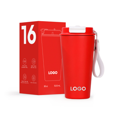Vacuum Insulated Stainless Steel New Design Hot Sale Custom Logo 16oz Coffee Cups  Tumblers