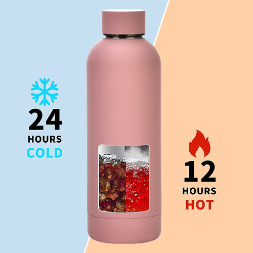 Narrow Mouth Stainless Steel Bottle Vacuum Insulated Water Flask Sport Water Bottle