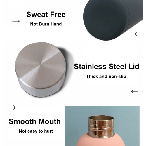 Narrow Mouth Stainless Steel Bottle Vacuum Insulated Water Flask Sport Water Bottle