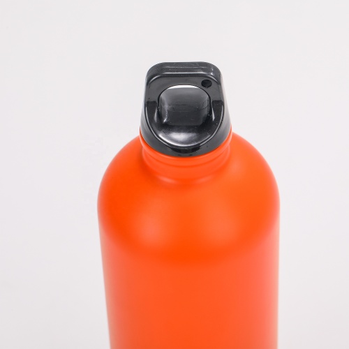 750ml 1000ml metal flask lightweight stainless steel single wall water bottle sports water bottle