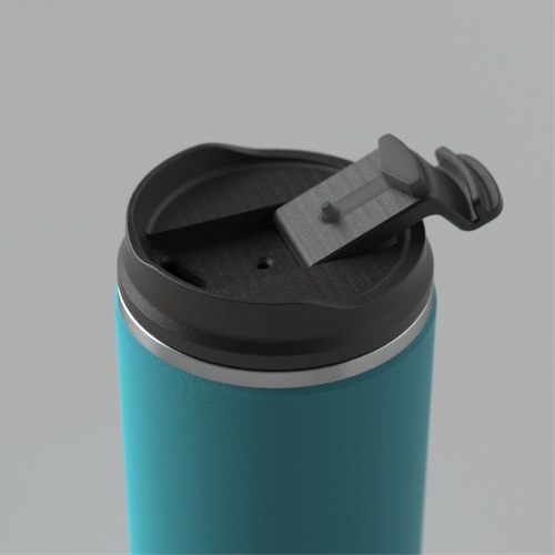 Wholesale 12oz thermal vacuum insulated tea cup mug with unique design lid matte tumbler bulk tumbler
