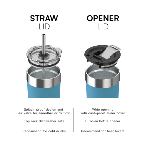 Wholesale Double Wall insulated 16oz/20oz Coffee Tumbler Stainless Steel Beer Mugs Vacuum Wholesale Thermal Tumbler with Lid