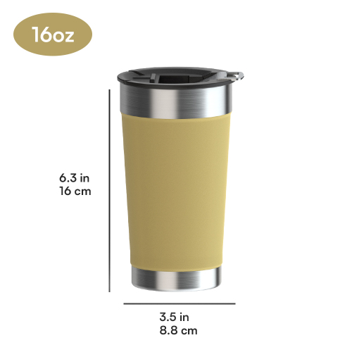 Wholesale Double Wall insulated 16oz/20oz Coffee Tumbler Stainless Steel Beer Mugs Vacuum Wholesale Thermal Tumbler with Lid