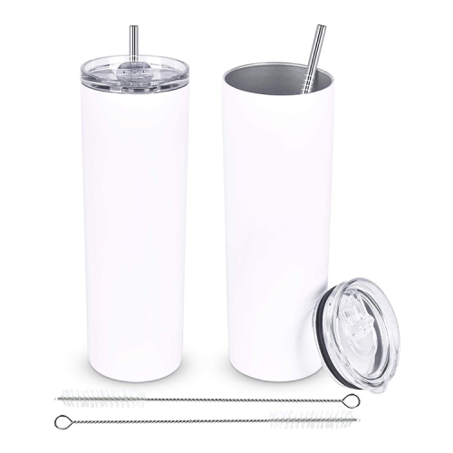 Wholesale Straight Cups 20 OZ /30 OZ Stainless Steel Wholesale Sublimation Blank Tumbler With Straw