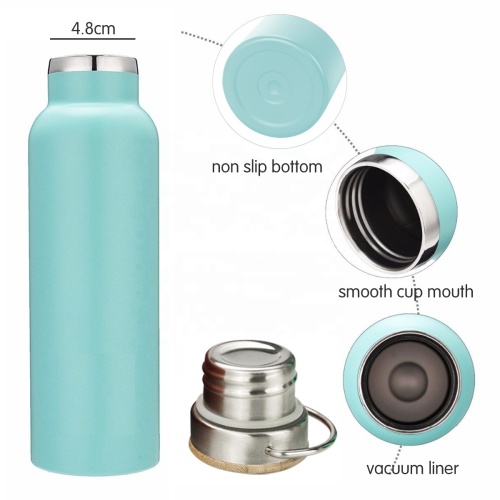 18/8 SUS304 18oz 21oz Standard Mouth Water Thermal Bottle Vacuum Insulated Stainless Steel Thermal Flask