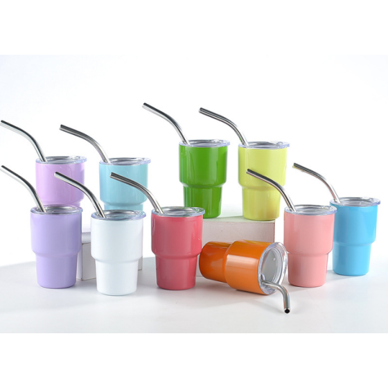 3oz double wall stainless steel tumbler