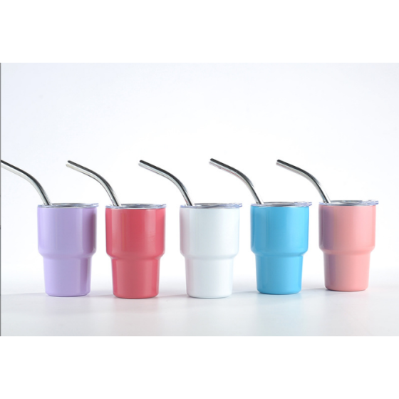 3oz double wall stainless steel tumbler