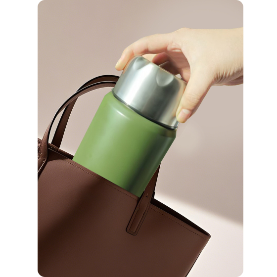 600ml Double wall stainless steel food Jar