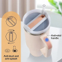 Custom 40oz Insulated Tumbler Stainless Steel Double Vacuum Coffee Tumbler with Lid with Straw