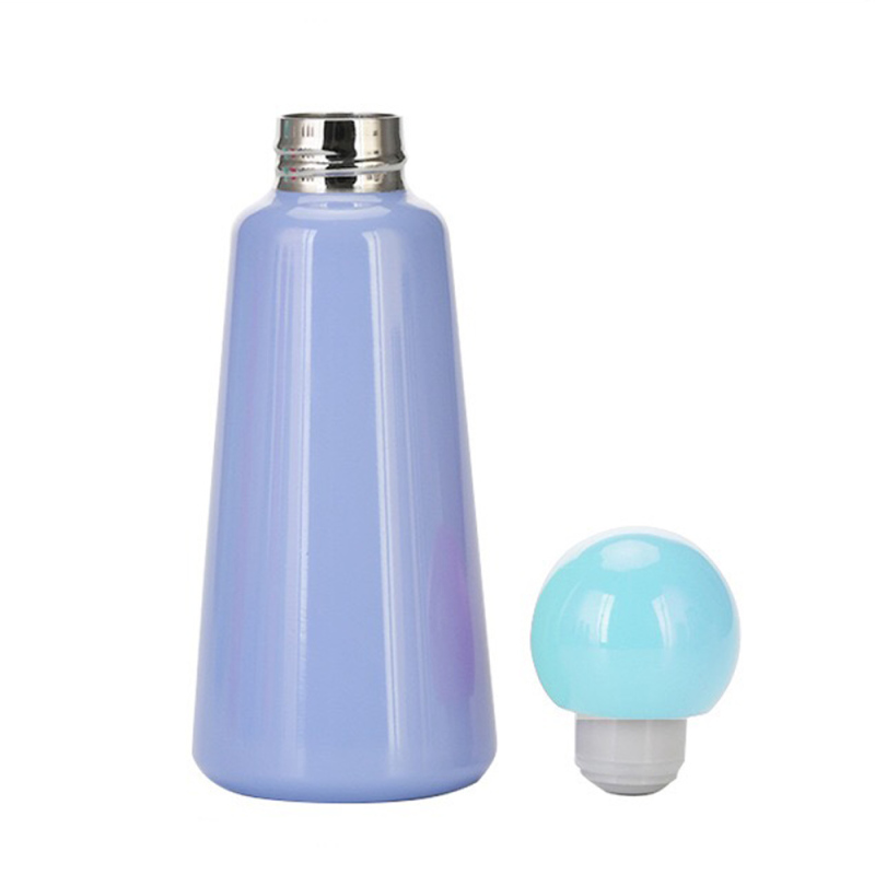 350ML 500ML Recycled Stainless Steel Water Bottles Mini Cute Warm Insulating Cup Promotional Leak-Proof with Customizable Logo