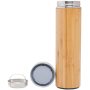 Custom Logo Natural Eco Friendly Stainless Steel 360/450/530ml  Water Bamboo Fiber Wooden Drinking Bottle With Filter Cup