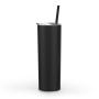 Customized Washable Portable 20oz Stainless Steel Straight Body Drinkware Travel Vacuum Water Mug With Lid and Straw