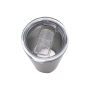 Customized Size Made in China Ss Sieve Reusable Tumbler Cup With Lid Speckle Paint