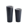Customized Size Made in China Ss Sieve Reusable Tumbler Cup With Lid Speckle Paint