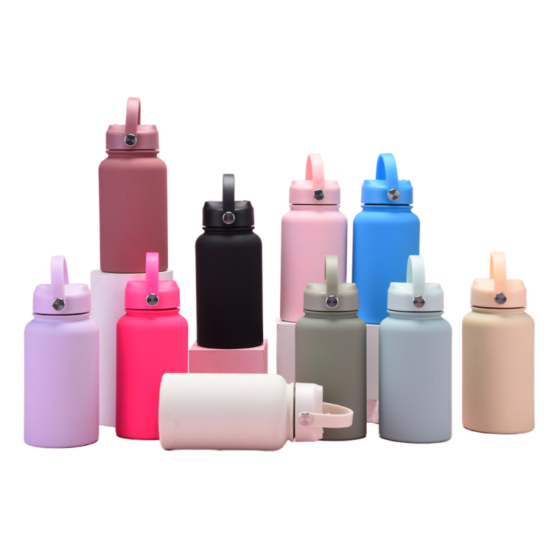In Stock RTS 650Ml Personalized Colored Gym Stainless Steel Vacuum Insulated Sport Bottle of Water