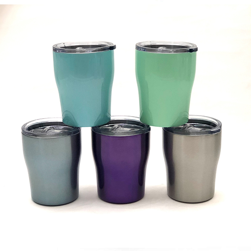 Hot Sale 10Oz Double Wall 10 Oz Stainless Steel Vaso De Acero Inoxidable Insulated Lowball Tumbler With Lid