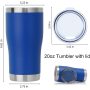 Custom Logo Double Wall Stainless Steel Coffee Curved 20 Oz Travel Car Cup Mugs Tumbler Gift for Women Man