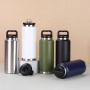 Custom Logo Double Wall Vacuum Insulated Bottles wide Mouth 18oz 26oz 32oz Stainless Steel Sports Water Bottle