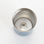 Custom Logo 350ML 500ML Powder Coating Insulated Leak Proof Travel Glass Stainless Steel Coffee Mug With Rope Handle