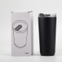 Custom Logo 400 ml Stainless Steel Double Wall Insulated Travel Coffee Mug Tumbler Cup With Leak Proof Lids
