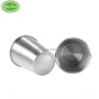 Single Wall 12OZ Stainless Steel Water Tumbler Pint Cup With Straw