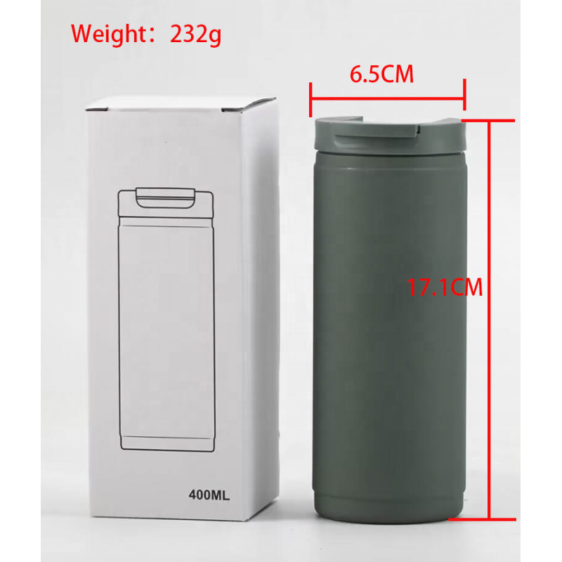 Stainless Vacuum Double Wall Insulation Insulated Mug 400ML  Coffee Tumbler