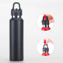 Portable 680Ml Vacuum 316 Stainless Steel Cup Water Bottles Open/Close With One Hand in One Second Easily