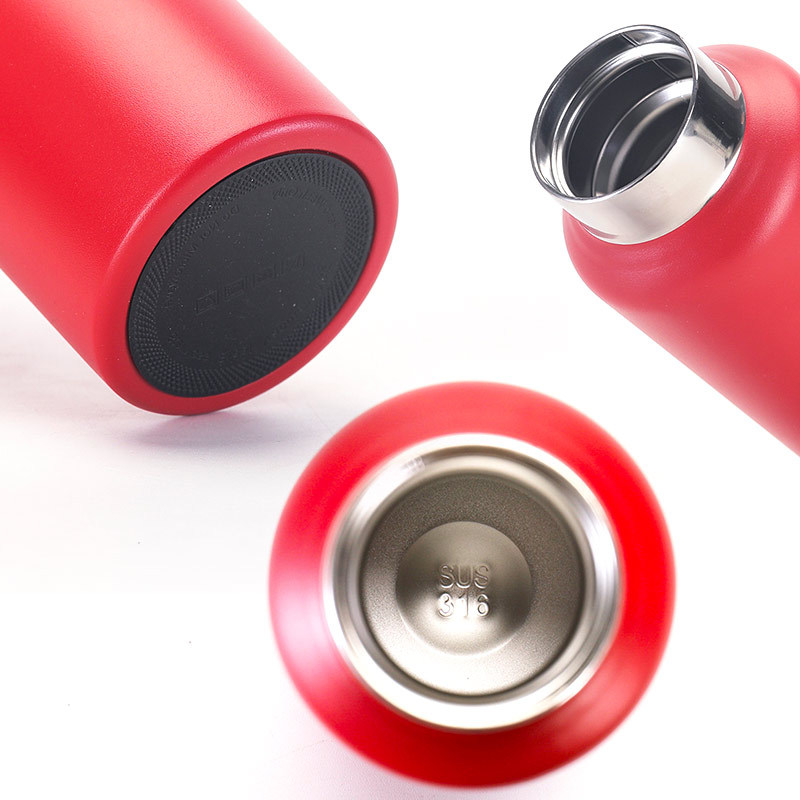 Portable 680Ml Vacuum 316 Stainless Steel Cup Water Bottles Open/Close With One Hand in One Second Easily