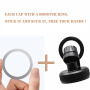 650Ml 24Oz Yoga Adjustable Magnetic Cell Phone Holder Strap Water Bottle for Water Bottle Metal Ring and Silicone Base